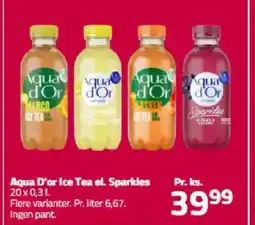 Fleggaard Aqua D'or Ice Tea el. Sparkles tilbud
