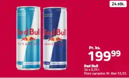 Fleggaard Red Bull tilbud