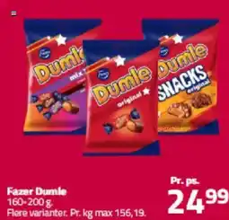 Fleggaard Fazer Dumle tilbud
