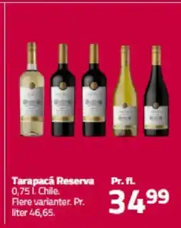 Fleggaard Tarapacá Reserva tilbud