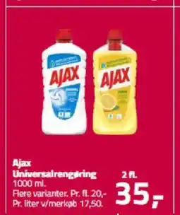 Fleggaard Ajax Universalrengsring 1000 ml. tilbud