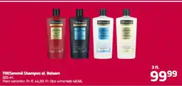 Fleggaard TRESemmé Shampoo el. Balsam tilbud