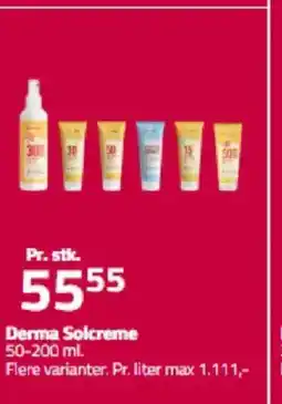 Fleggaard Derma Solcreme tilbud