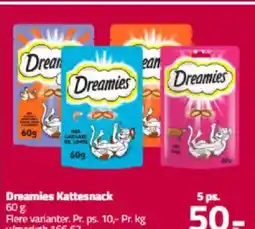 Fleggaard Dreamies Kattesnack tilbud