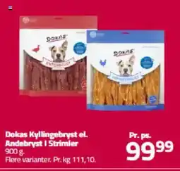 Fleggaard Dokas Kyllingebryst el. Andebryst I Strimler tilbud