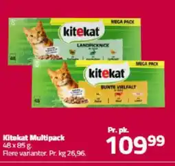 Fleggaard Kitekat Multipack tilbud