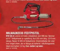 Stark MILWAUKEEⓇ FUGEPISTOL tilbud