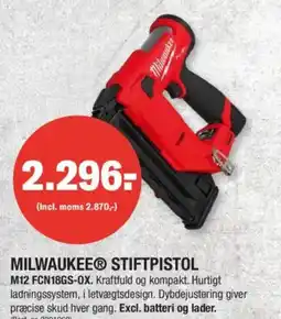 Stark MILWAUKEE® STIFTPISTOL tilbud
