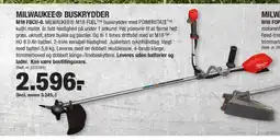 Stark MILWAUKEEⓇ BUSKRYDDER tilbud