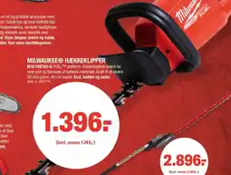 Stark MILWAUKEE® HÆKKEKLIPPER tilbud