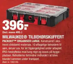 Stark MILWAUKEE® TILBEHØRSKUFFERT tilbud