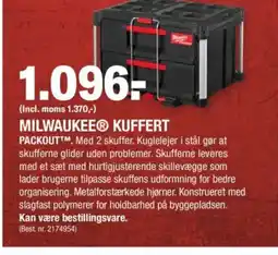Stark MILWAUKEEⓇ KUFFERT tilbud