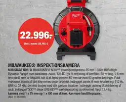 Stark MILWAUKEEⓇ INSPEKTIONSKAMERA tilbud