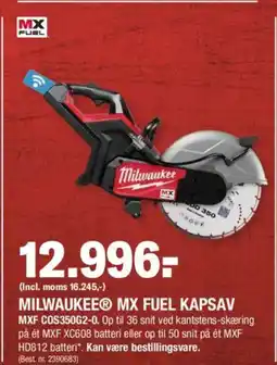 Stark MILWAUKEE® MX FUEL KAPSAV tilbud