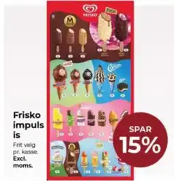 Dagrofa Food Service Frisko impuls is tilbud