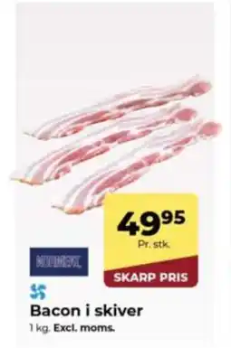 Dagrofa Food Service Bacon i skiver tilbud