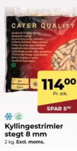 Dagrofa Food Service Kyllingestrimler stegt 8 mm tilbud