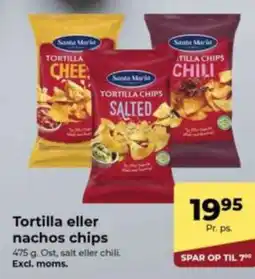 Dagrofa Food Service Tortilla eller nachos chips tilbud