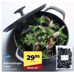 Dagrofa Food Service Blåmuslinger i skal tilbud