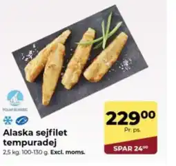 Dagrofa Food Service Alaska sejfilet tempuradej tilbud