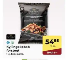 Dagrofa Food Service Kyllingekebab forstegt tilbud