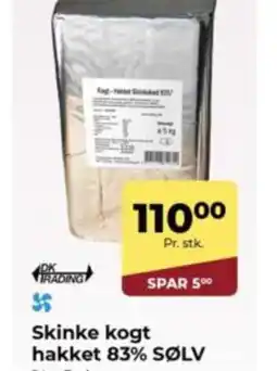 Dagrofa Food Service Skinke kogt hakket 83% SØLV tilbud