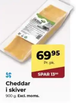 Dagrofa Food Service Cheddar i skiver tilbud