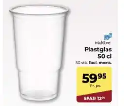 Dagrofa Food Service Plastglas 50 cl tilbud