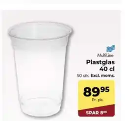 Dagrofa Food Service Plastglas 40 cl tilbud