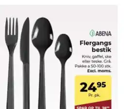 Dagrofa Food Service Flergangs bestik tilbud