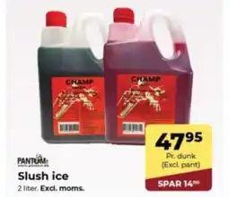Dagrofa Food Service PANTOM Slush ice tilbud