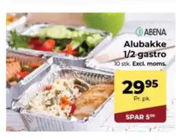 Dagrofa Food Service ABENA Alubakke 1/2 gastro tilbud