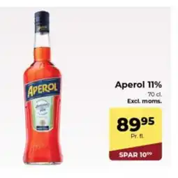 Dagrofa Food Service Aperol 11% tilbud