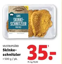 Lidl VILSTRUPGÅRD Skinkeschnitzler tilbud
