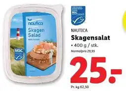 Lidl NAUTICA Skagensalat tilbud