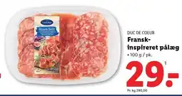 Lidl DDUC DE COEUR Franskinspireret pålæg tilbud