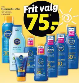 Lidl NIVEA Solcreme eller lotion tilbud