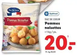 Lidl DUC DE COEUR Pommes noisettes tilbud