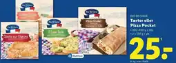 Lidl DUC DE COEUR Tærter eller Pizza Pocket tilbud