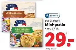 Lidl DUC DE COEUR Mini-gratin tilbud