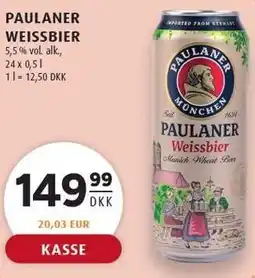 Scandinavian Park PAULANER WEISSBIER tilbud