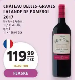 Scandinavian Park CHÂTEAU BELLES-GRAVES LALANDE DE POMEROL 2017 tilbud