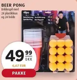 Scandinavian Park BEER PONG tilbud