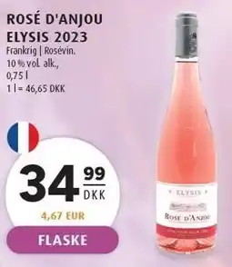 Scandinavian Park ROSÉ D'ANJOU ELYSIS 2023 tilbud