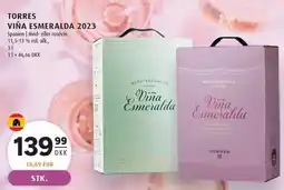 Scandinavian Park TORRES VINA ESMERALDA 2023 tilbud