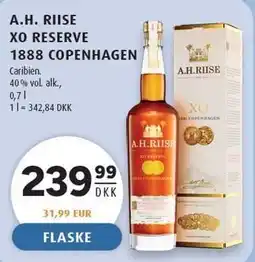 Scandinavian Park A.H. RIISE XO RESERVE 1888 COPENHAGEN tilbud