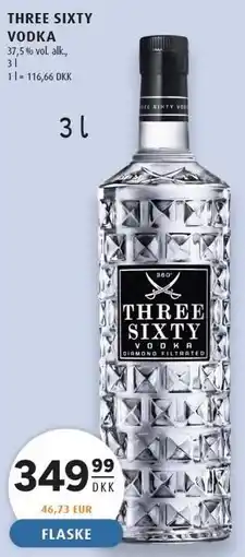 Scandinavian Park THREE SIXTY VODKA tilbud