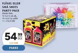 Scandinavian Park FLÜGEL ELLER SMÅ SHOTS PARTY-PACK tilbud