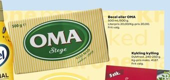 Becel eller OMA