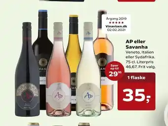 Dagli'Brugsen AP eller Savanha tilbud